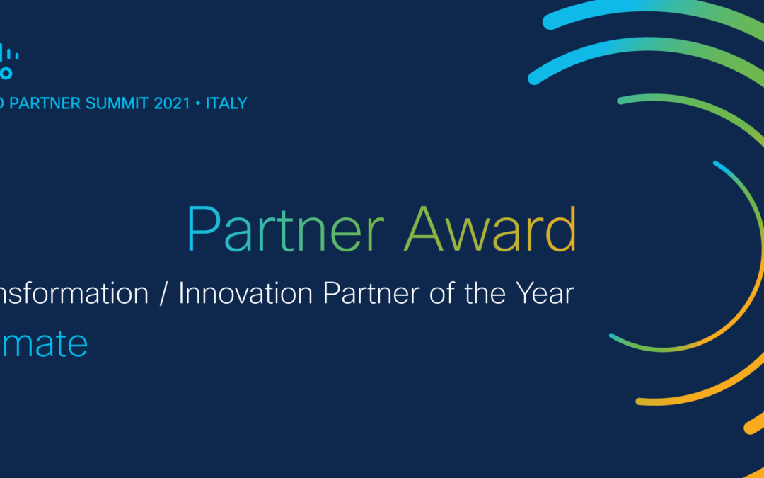 Bizmate: Cisco Transformation / Innovation Partner of the Year